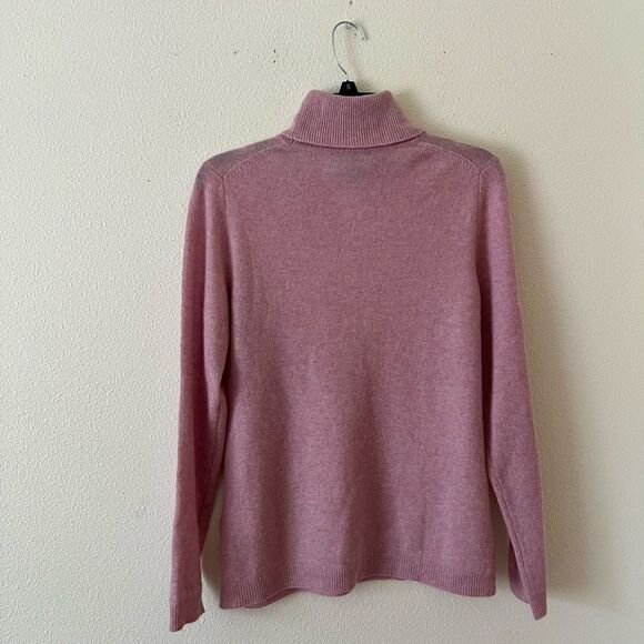 CHARTER CLUB Women's 100% Cashmere Turtleneck Sweater M - Picture 4 of 9